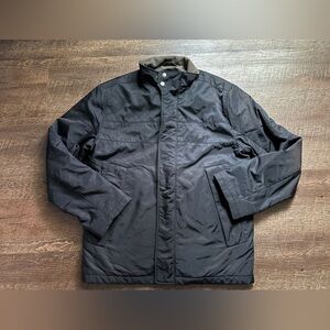 COLE HAAN men’s jacket thermore insulated classic fall winter black coat M EUC